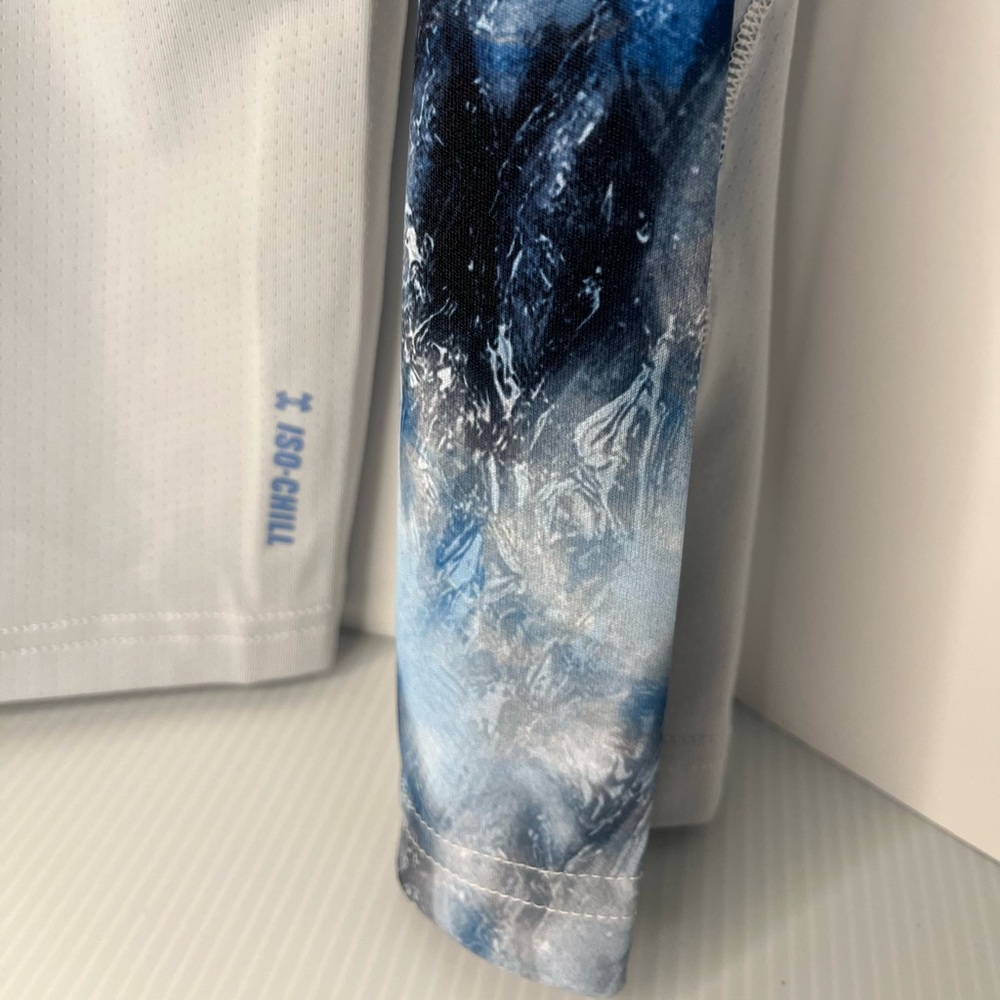 Under Armour Stretch wBreathable Mesh Back Long Sleeved Crew Neck Active Top - Picture 12 of 16